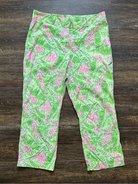 LILLY PULITZER Music Monkey Pants 10